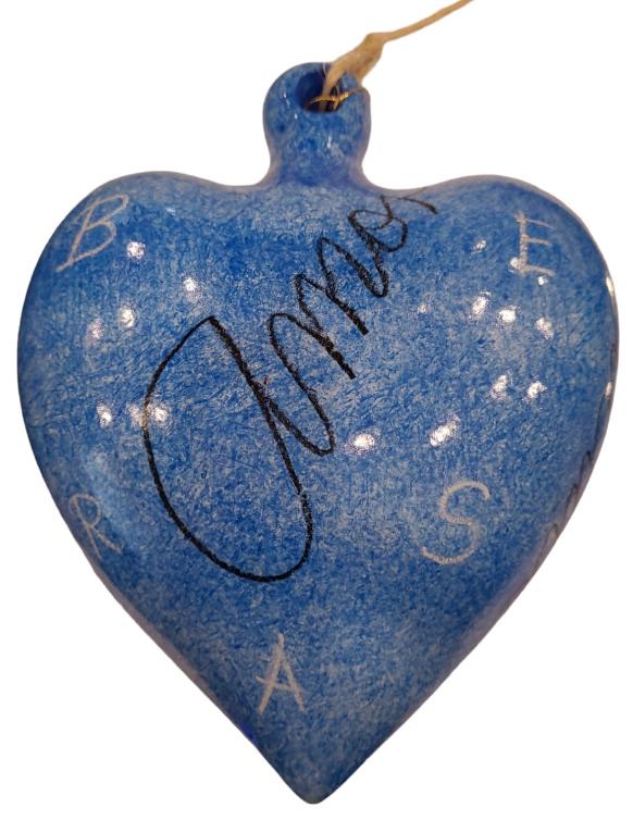 Corazón Chico Amor Azul